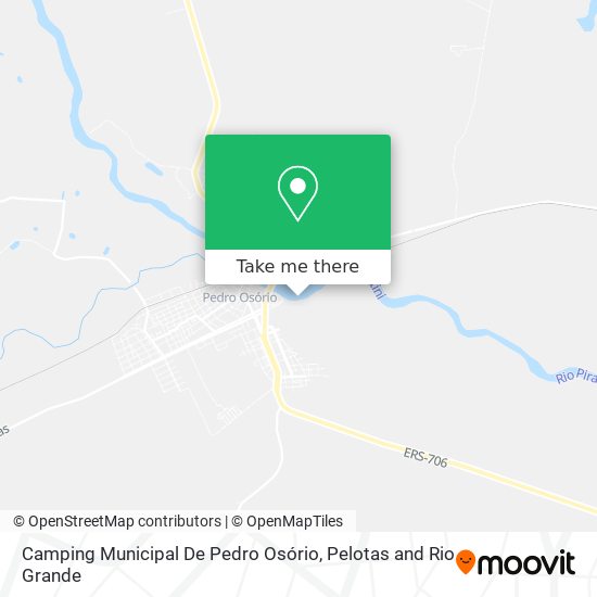 Camping Municipal De Pedro Osório map