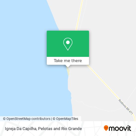 Mapa Igreja Da Capilha