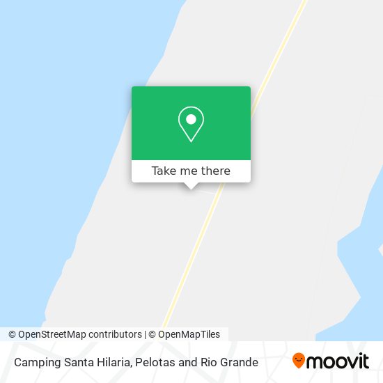 Camping Santa Hilaria map
