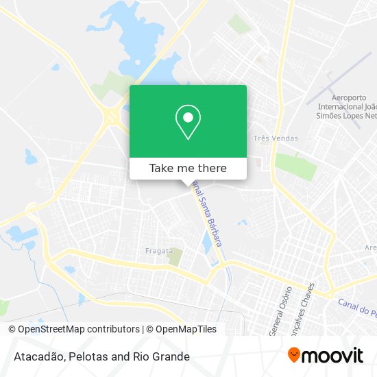 Atacadão map