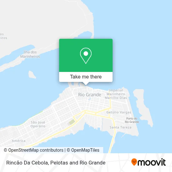 Rincão Da Cebola map