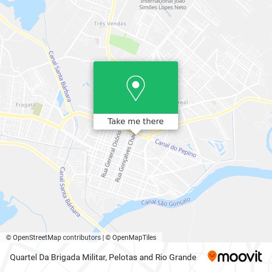 Quartel Da Brigada Militar map