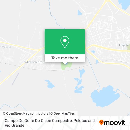 Campo De Golfe Do Clube Campestre map