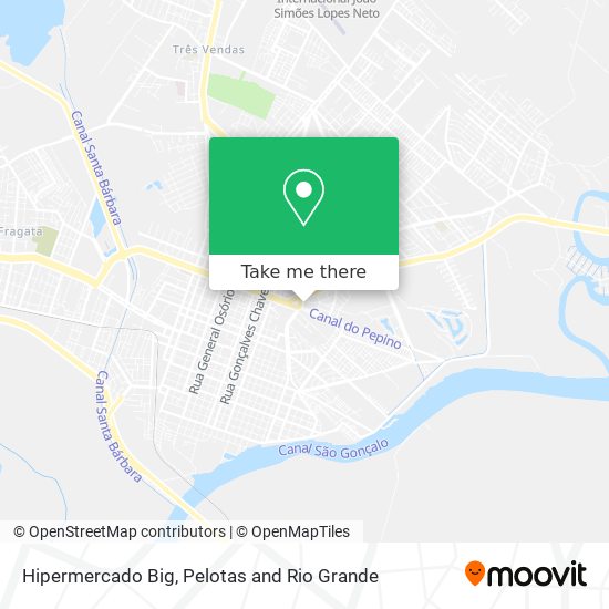 Hipermercado Big map