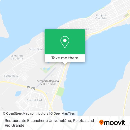 Restaurante E Lancheria Universitário map