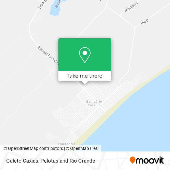 Mapa Galeto Caxias