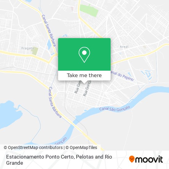 Estacionamento Ponto Certo map
