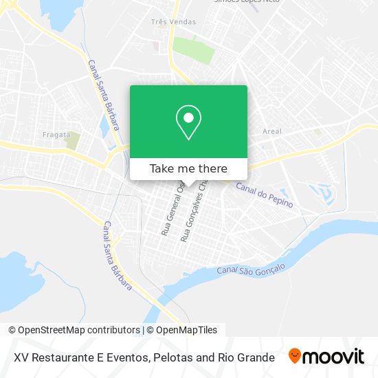 XV Restaurante E Eventos map