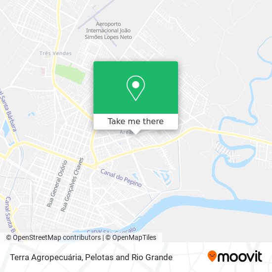 Terra Agropecuária map