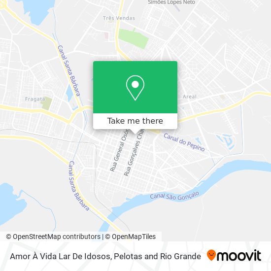 Amor À Vida Lar De Idosos map