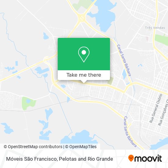 Móveis São Francisco map