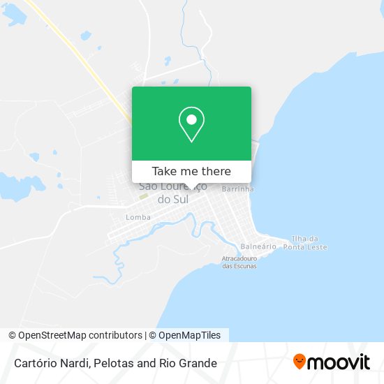 Cartório Nardi map