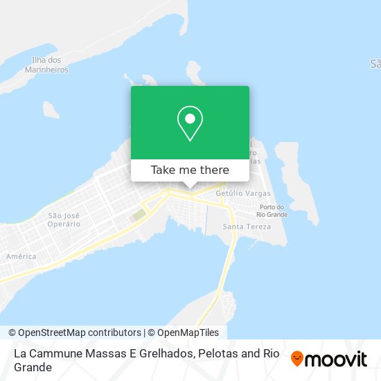 La Cammune Massas E Grelhados map