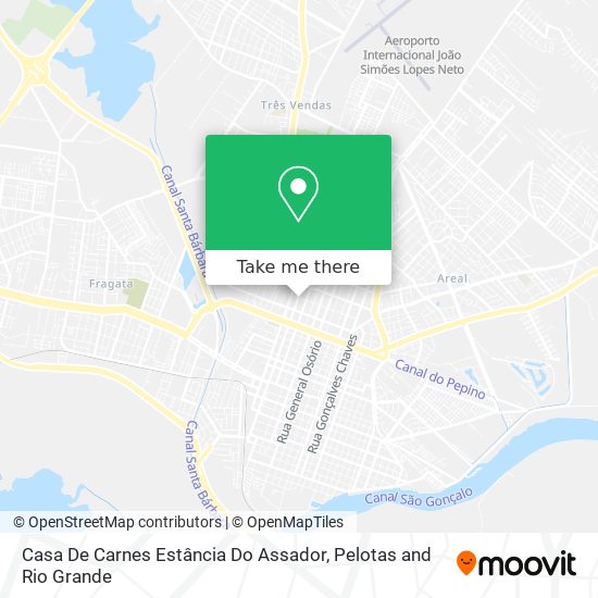 Casa De Carnes Estância Do Assador map