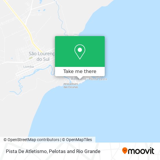 Pista De Atletismo map