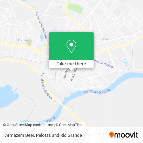 Armazém Beer map