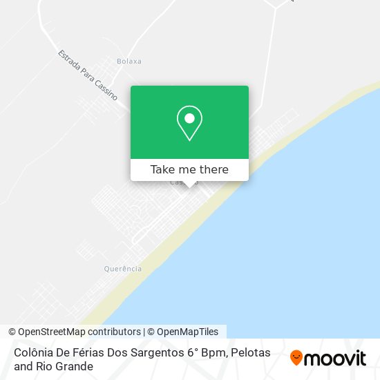Colônia De Férias Dos Sargentos 6° Bpm map