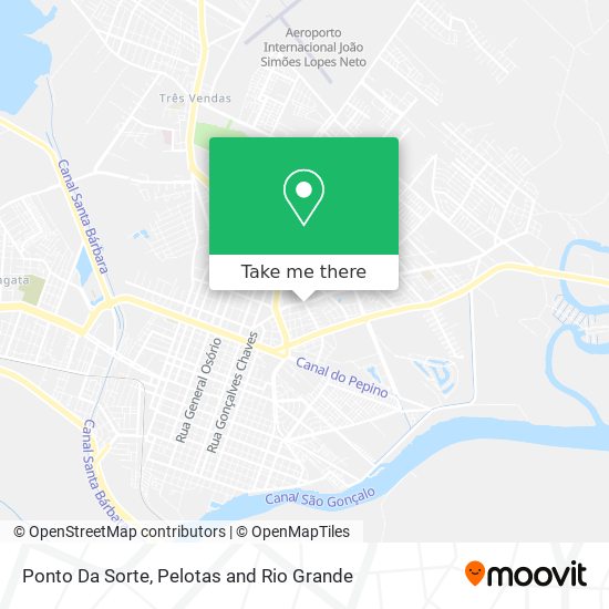 Ponto Da Sorte map
