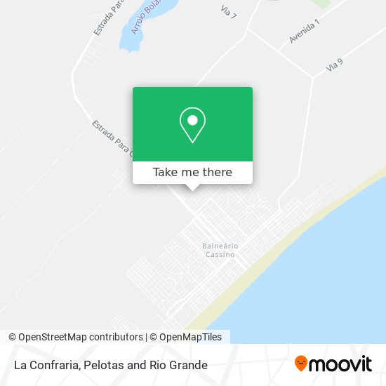 La Confraria map