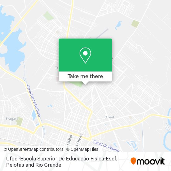 Ufpel-Escola Superior De Educação Física-Esef map