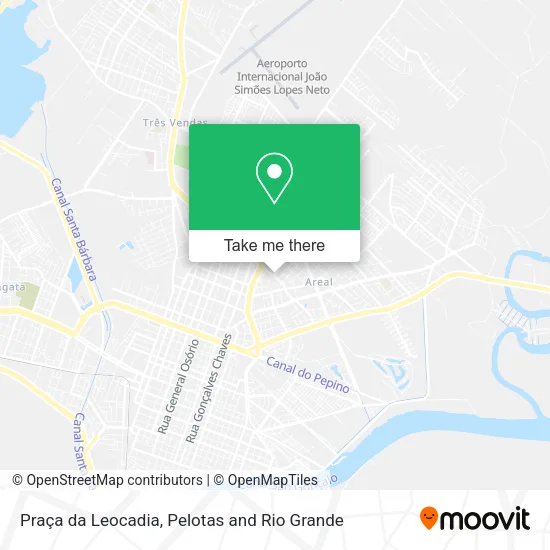 Praça da Leocadia map