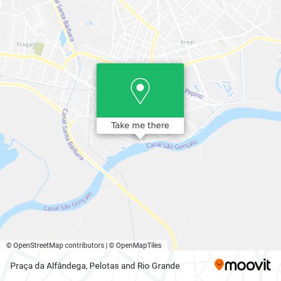 Praça da Alfândega map
