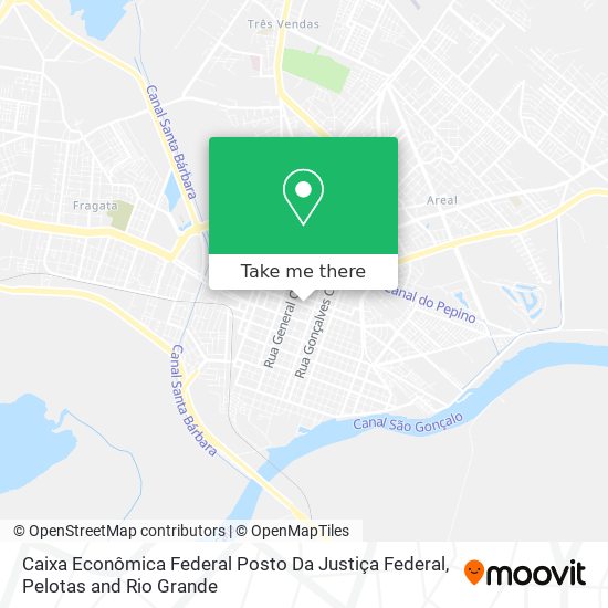 Caixa Econômica Federal Posto Da Justiça Federal map