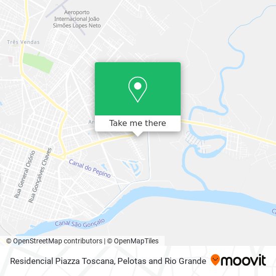 Residencial Piazza Toscana map