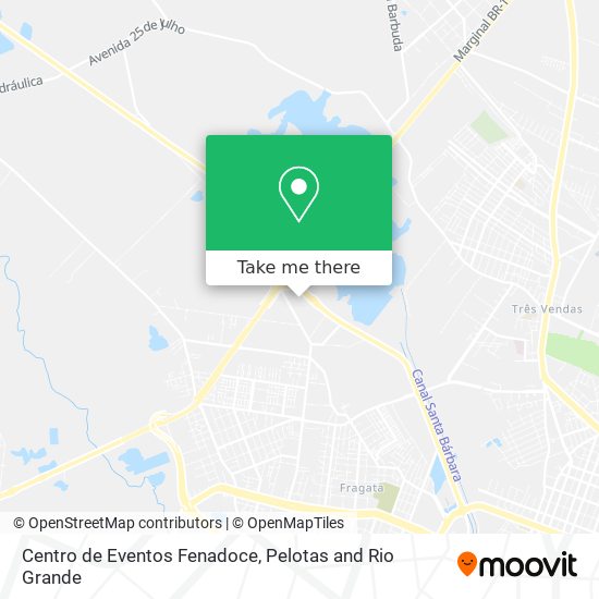 Centro de Eventos Fenadoce map