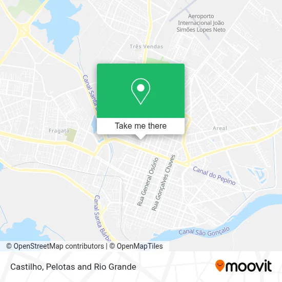 Castilho map