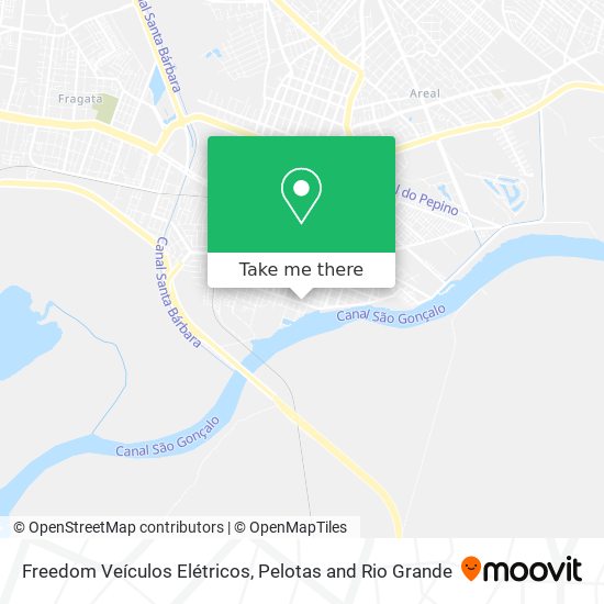 Freedom Veículos Elétricos map