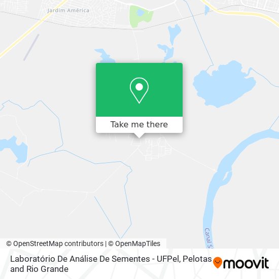 Laboratório De Análise De Sementes - UFPel map