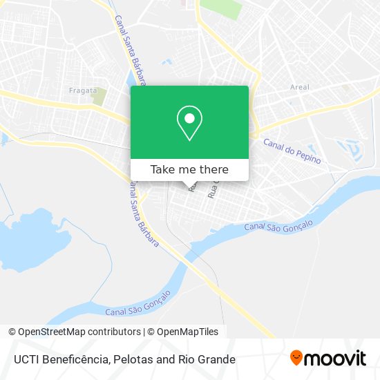 UCTI Beneficência map