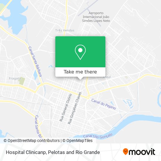 Hospital Clinicanp map