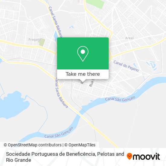 Sociedade Portuguesa de Beneficência map