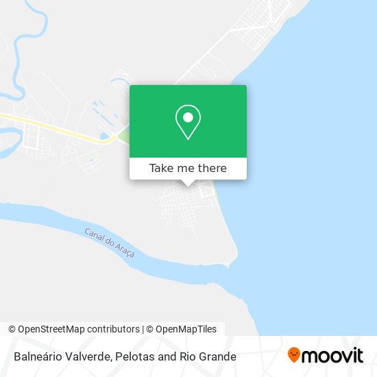 Balneário Valverde map