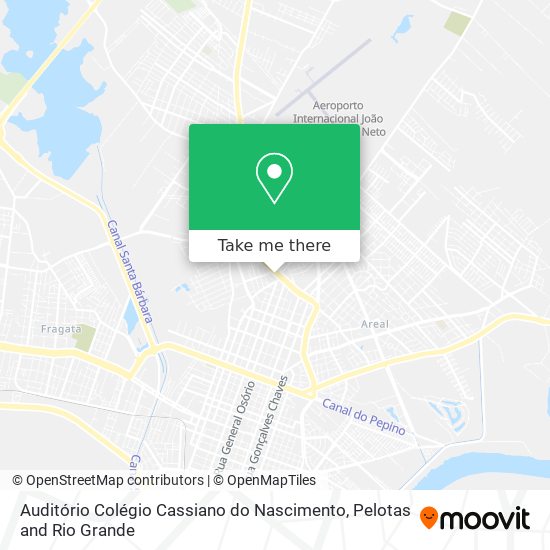 Auditório Colégio Cassiano do Nascimento map