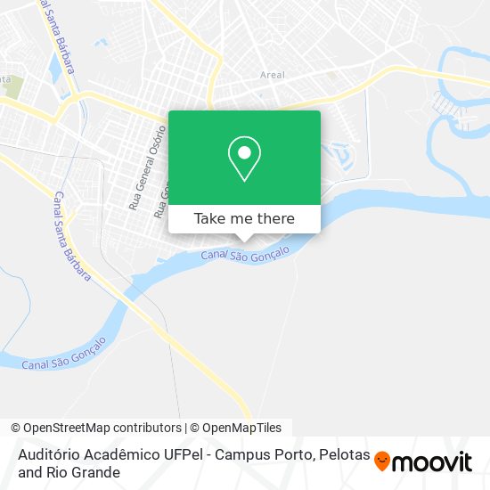 Auditório Acadêmico UFPel - Campus Porto map