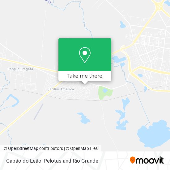 Capão do Leão map