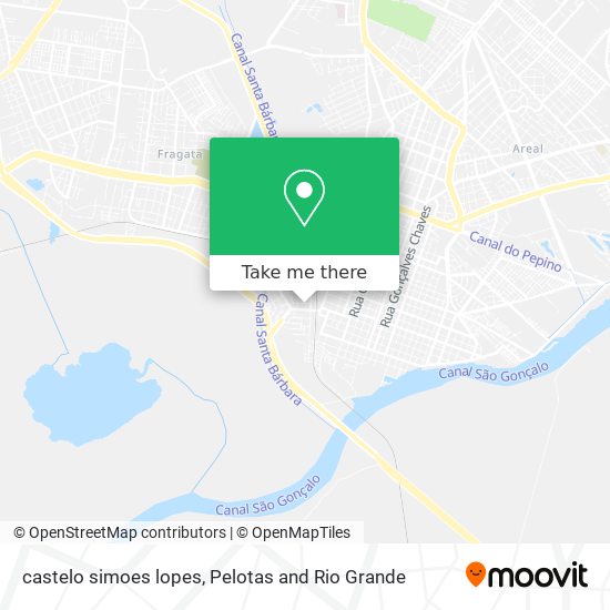 castelo simoes lopes map