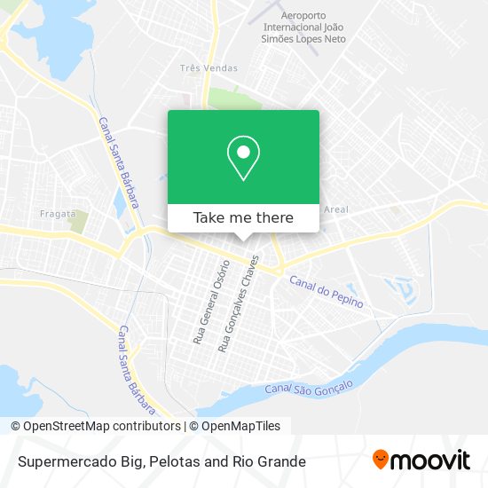 Supermercado Big map