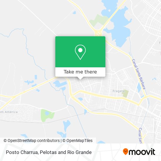 Posto Charrua map