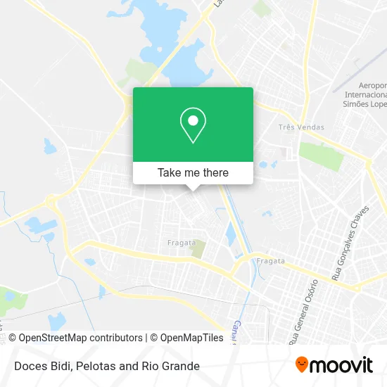 Doces Bidi map