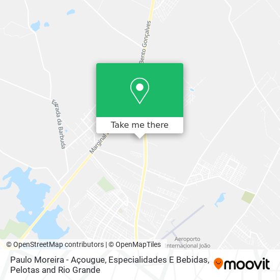 Paulo Moreira - Açougue, Especialidades E Bebidas map