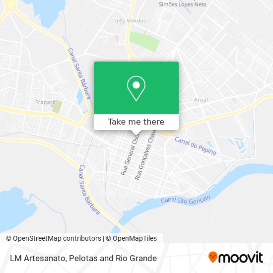 LM Artesanato map