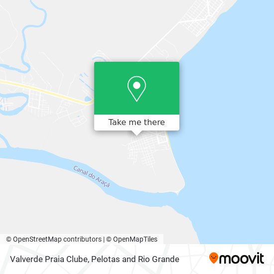 Valverde Praia Clube map