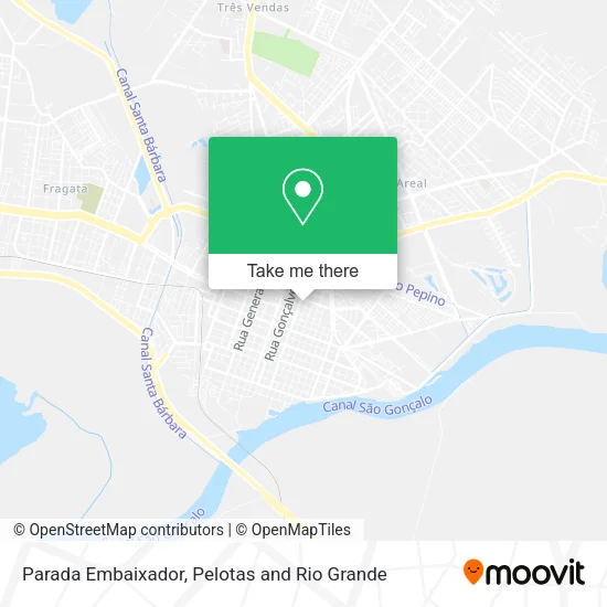 Parada Embaixador map