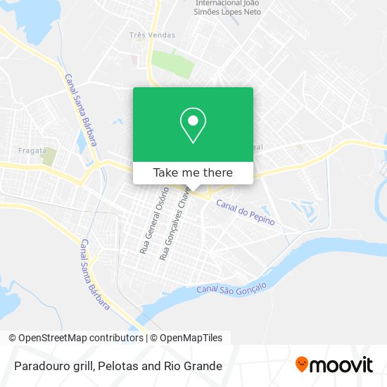Paradouro grill map