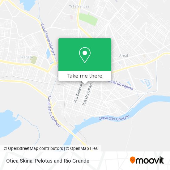 Otica Skina map