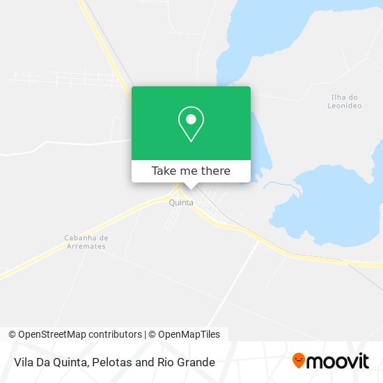 Vila Da Quinta map